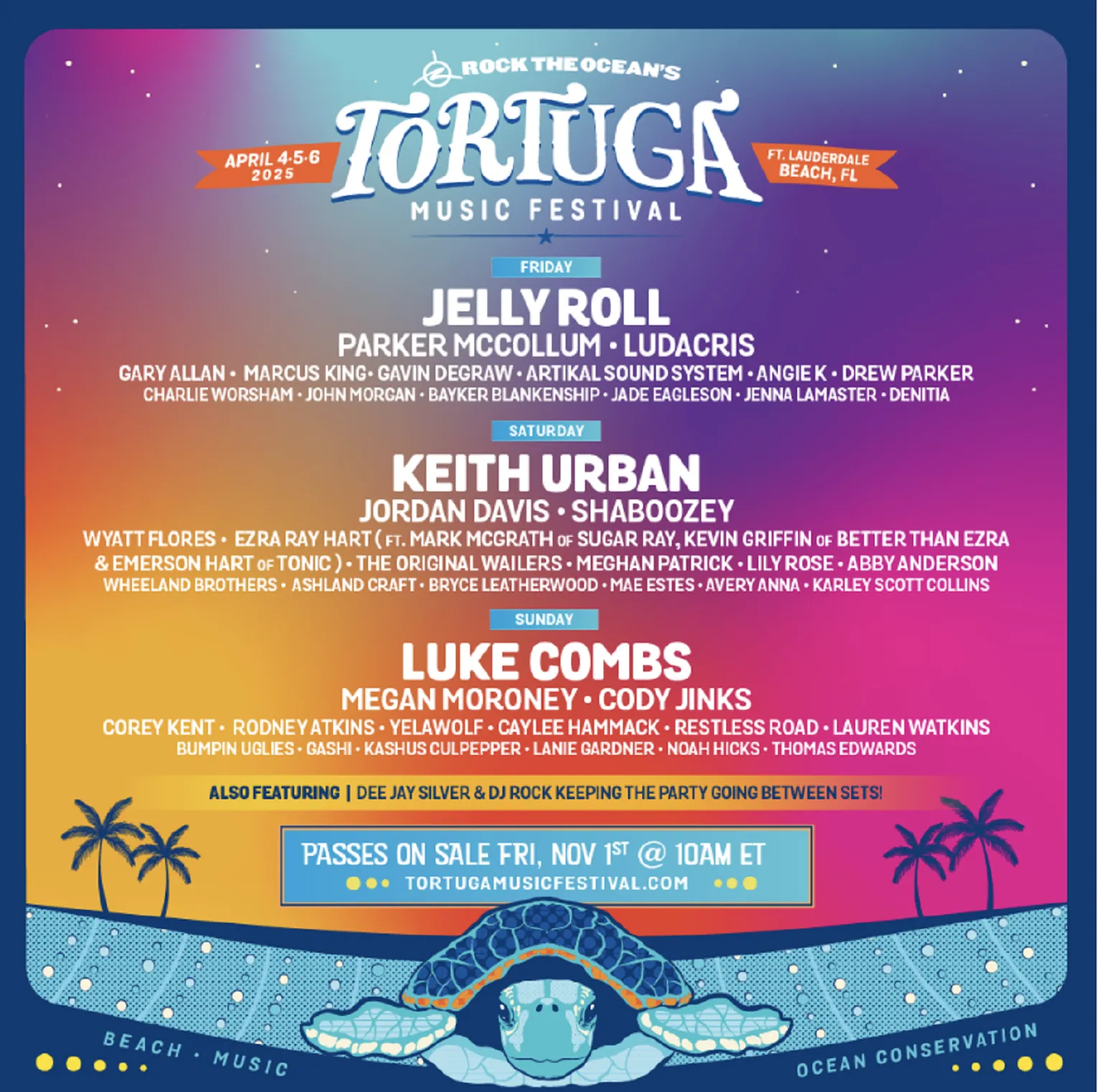 Catch the Waves of Music: Tortuga Festival 2025 Unveils Star-Studded Lineup!