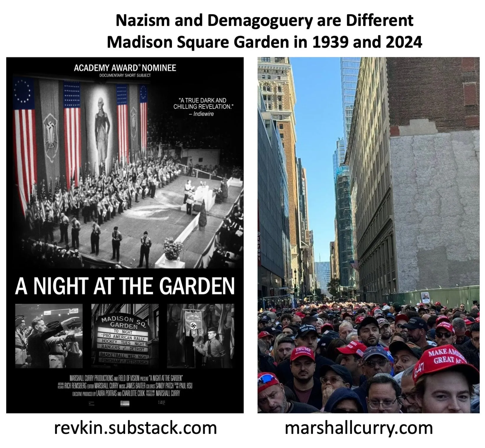 Echoes of History: Madison Square Garden's 1939 Nazi Rally Resurfaces in Today's Politics