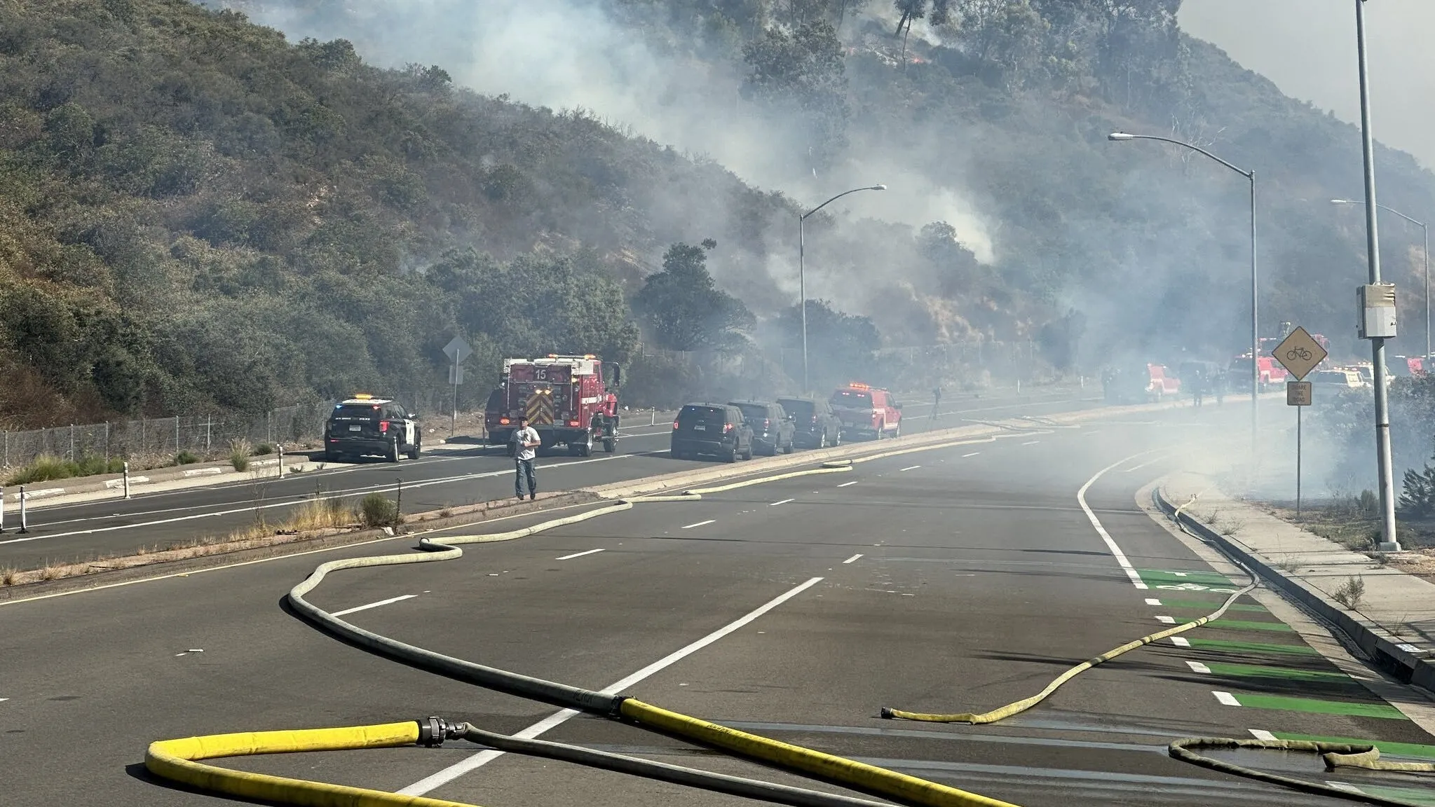 San Diego Blaze: Fast-Moving Fire Forces Evacuations and Damages Homes