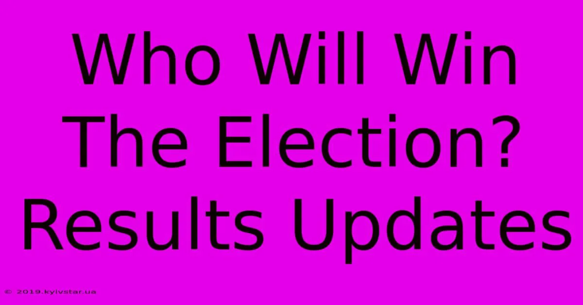 When Will We Know the 2024 Election Winner? Key Dates and Expectations