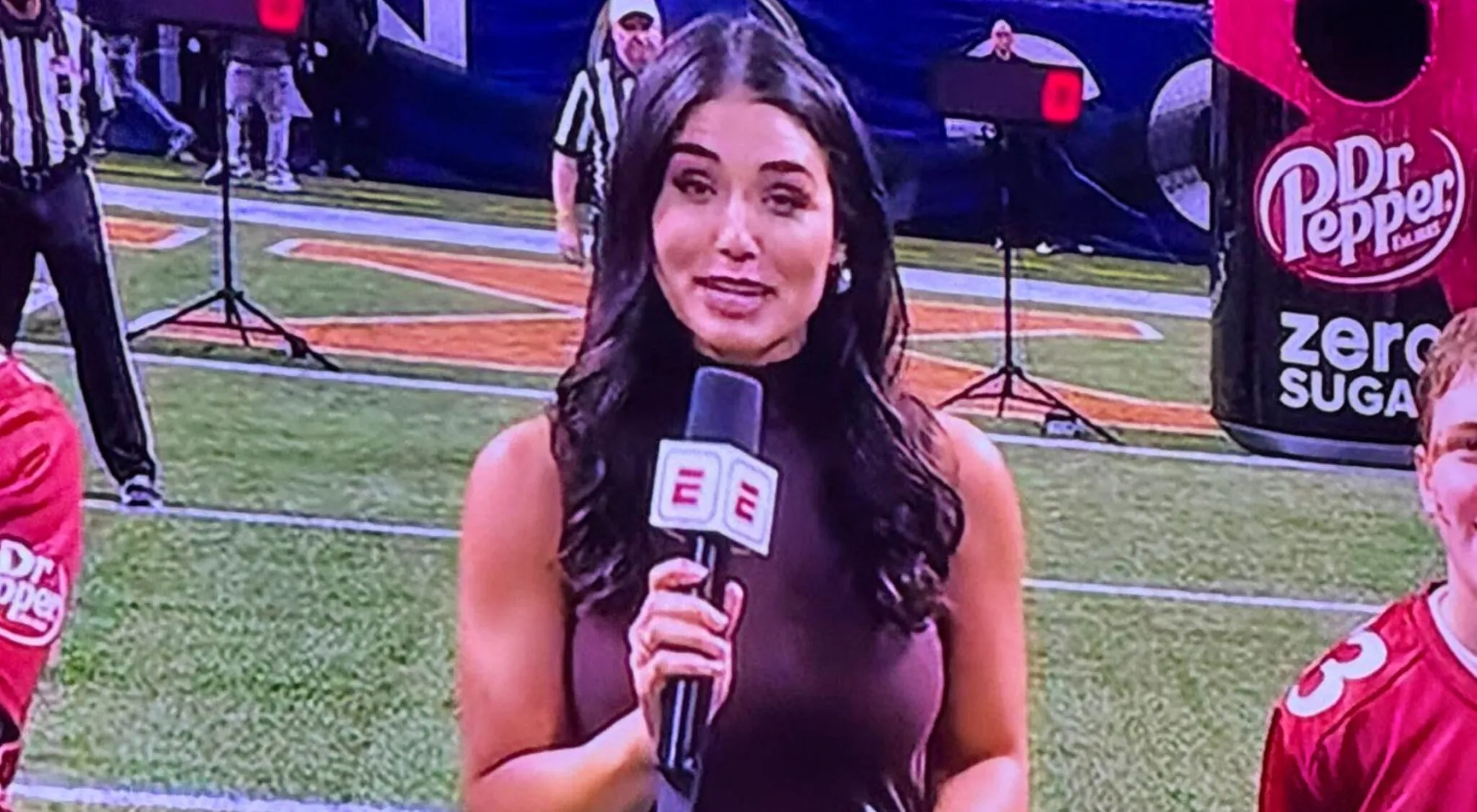 Ashley ShahAhmadi Steals the Show at SEC Championship Halftime!