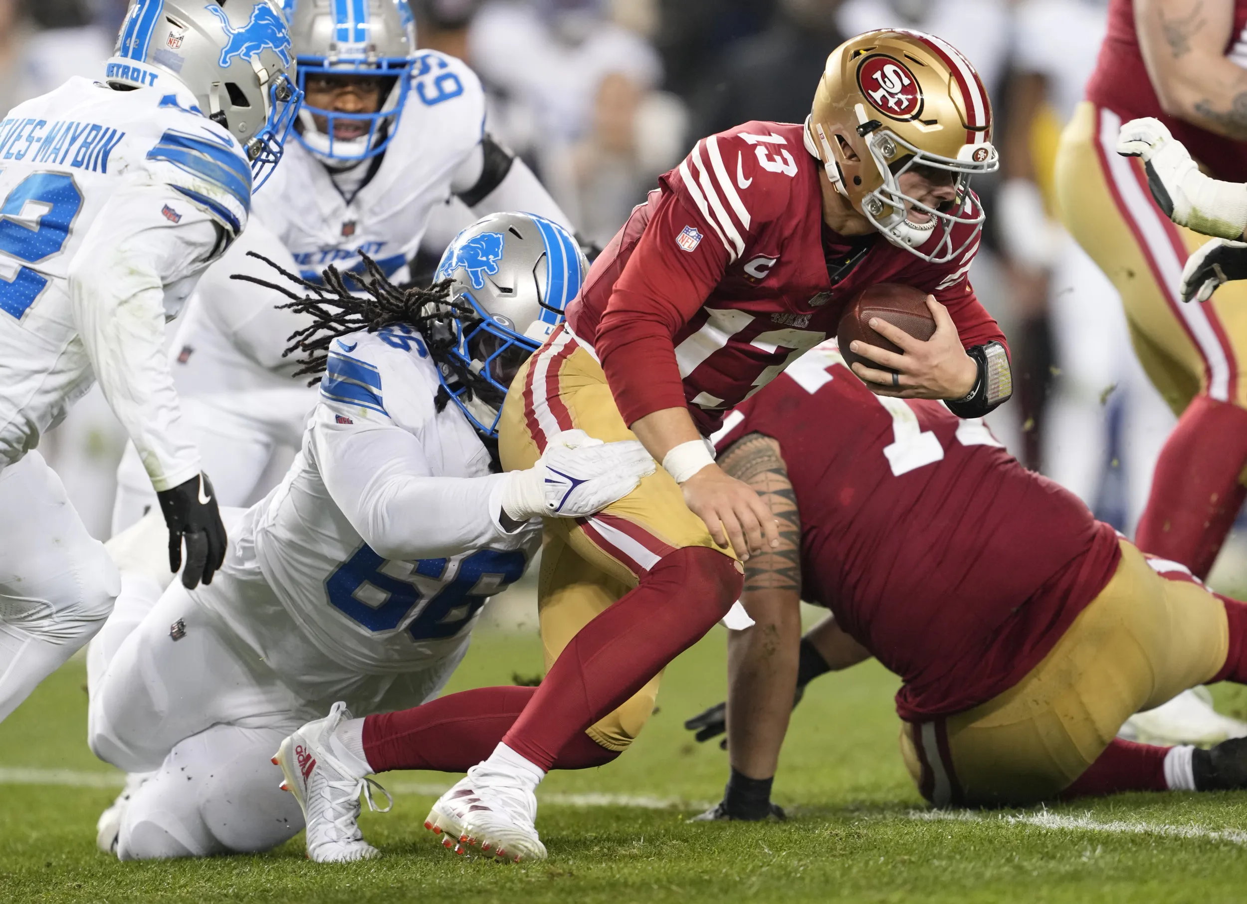 Brock Purdy's Rollercoaster Season: From Star to Struggle in the NFL