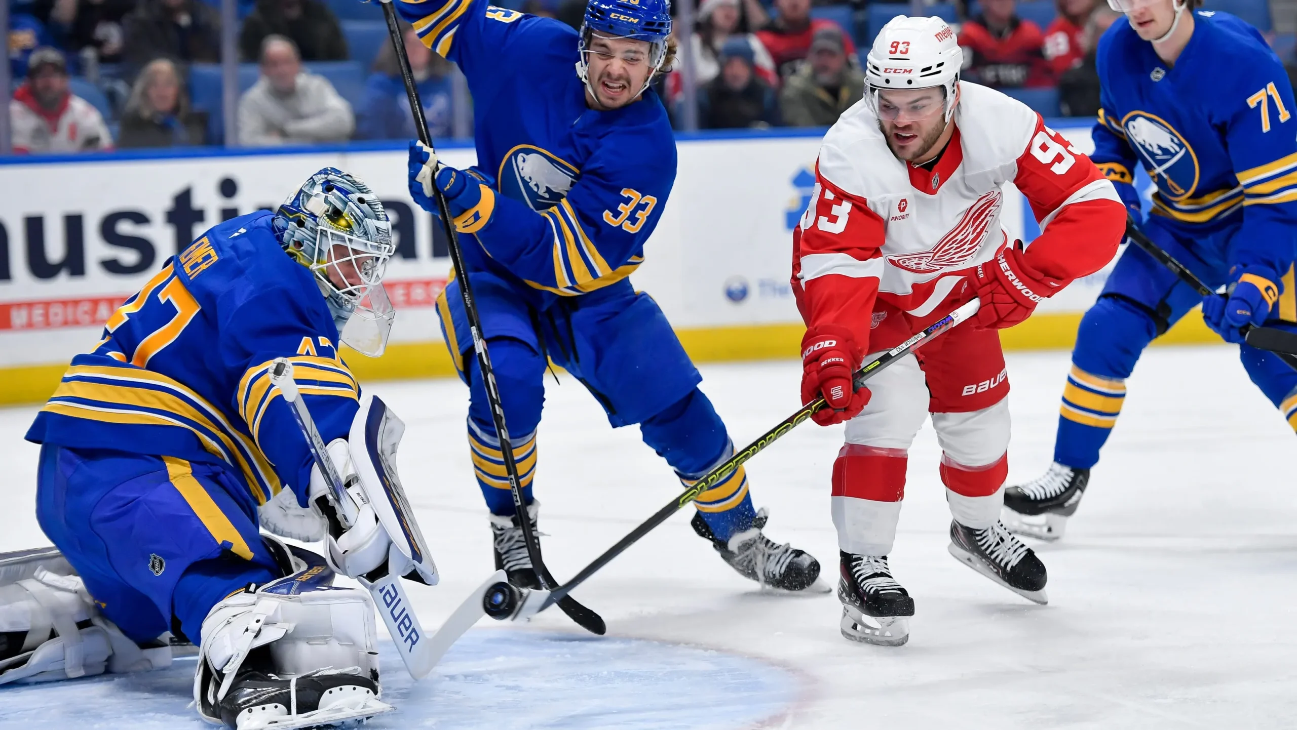Desperate Showdown: Red Wings Face Off Against Struggling Sabres Tonight!