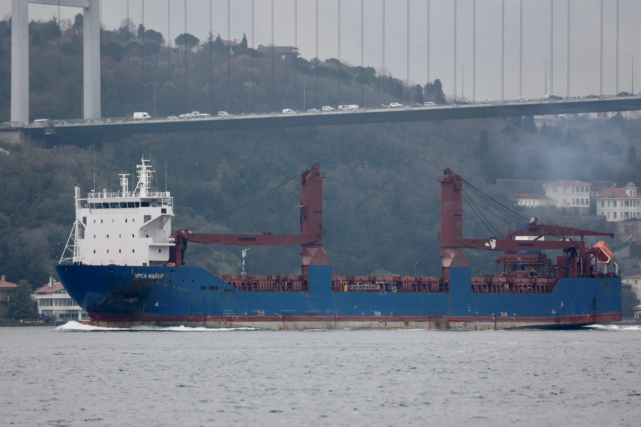 Explosive Sinking: Russian Cargo Ship Ursa Major Goes Down in Mediterranean