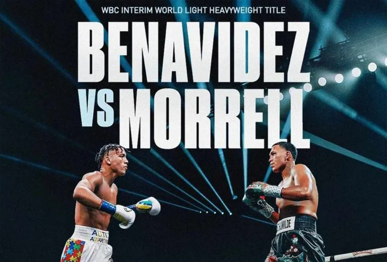 Benavidez vs. Morrell: The Fight Everyone's Talking About - Who Will Reign Supreme?