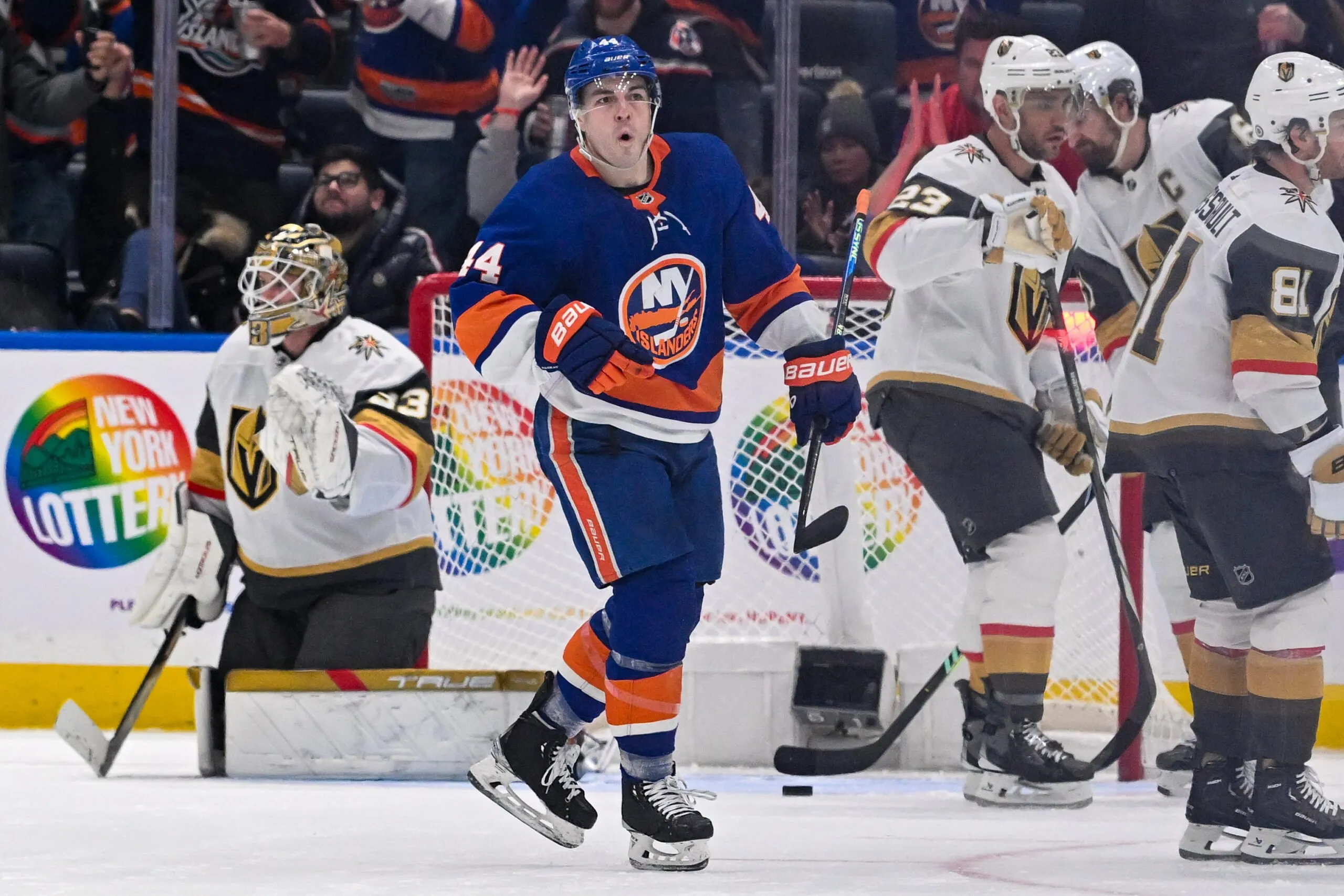 Clash of Titans: Islanders Face Off Against Golden Knights in Thrilling Showdown!