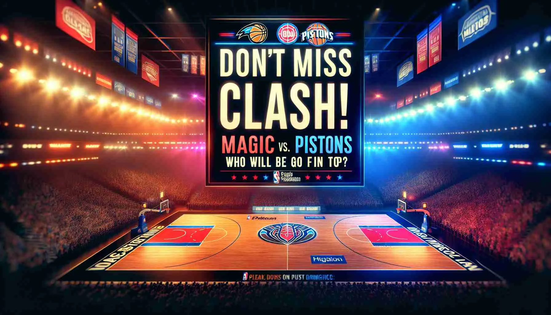 Clash of the Titans: Pistons and Magic Battle for NBA Supremacy!