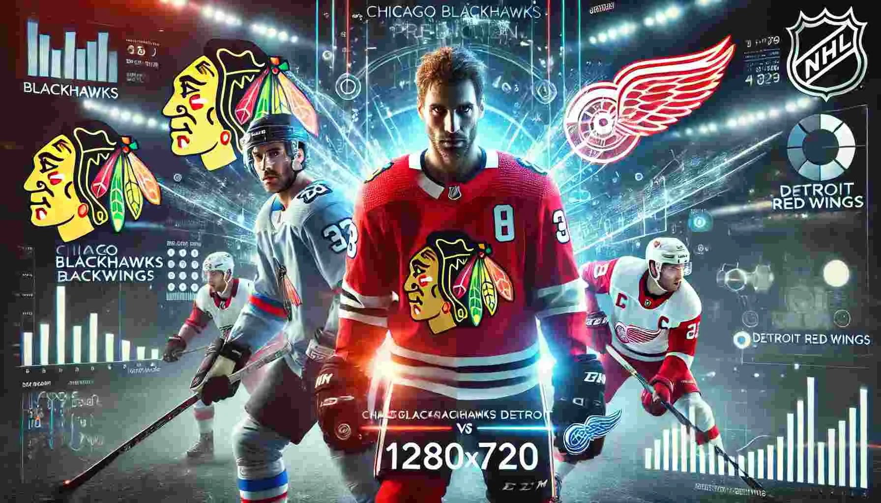Epic Showdown: Blackhawks Clash with Red Wings in Thrilling Rivalry Matchup!