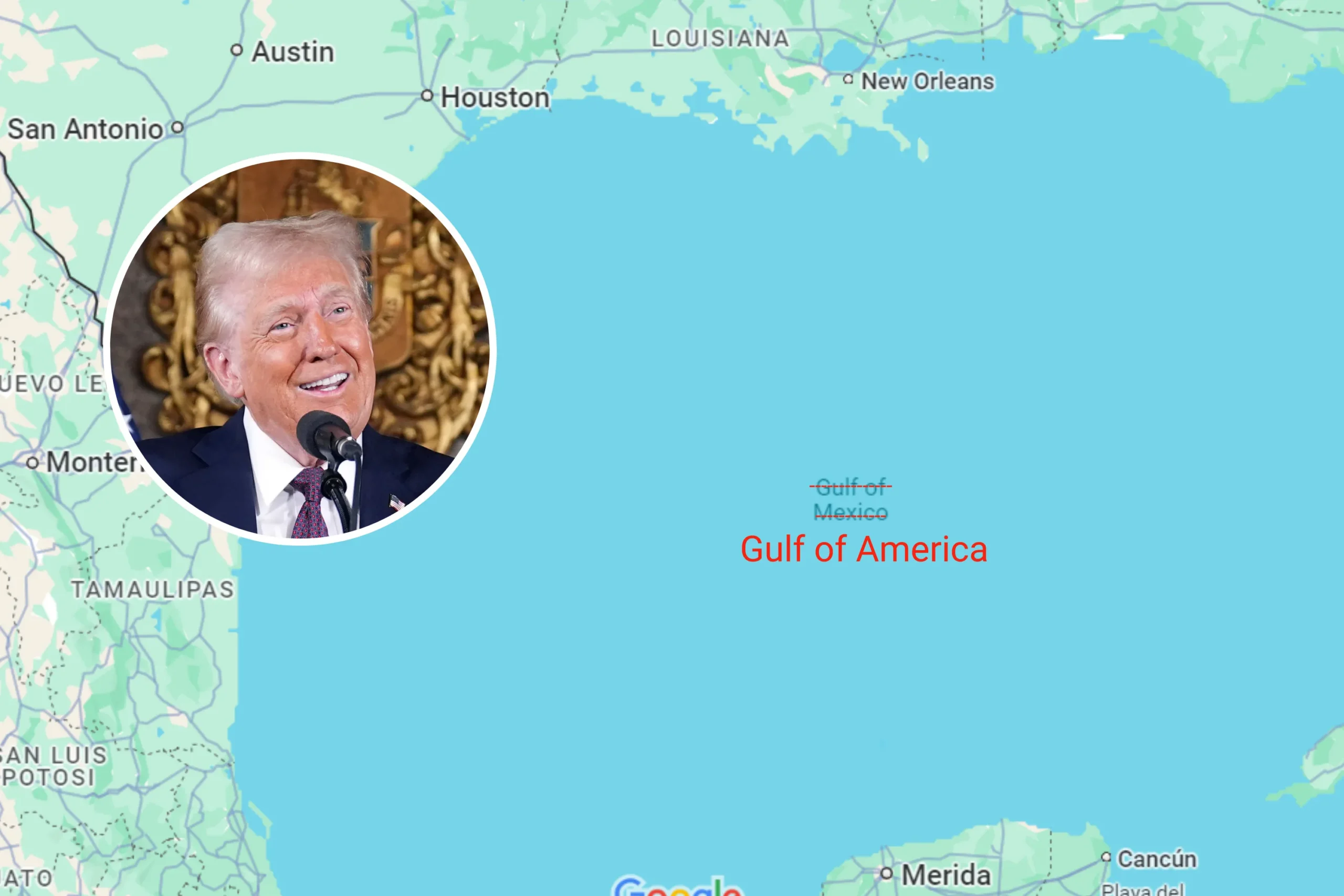 Google Maps Shocks Users by Renaming Gulf of Mexico to Gulf of America!