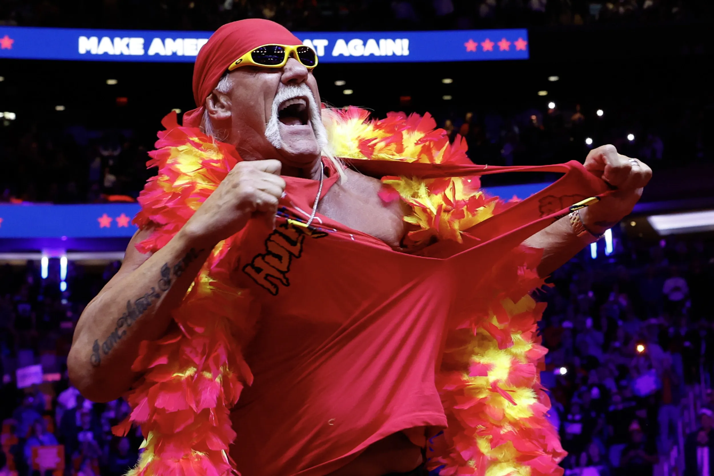 Hulk Hogan Steals the Show at RNC: A Legendary Return to the Spotlight!