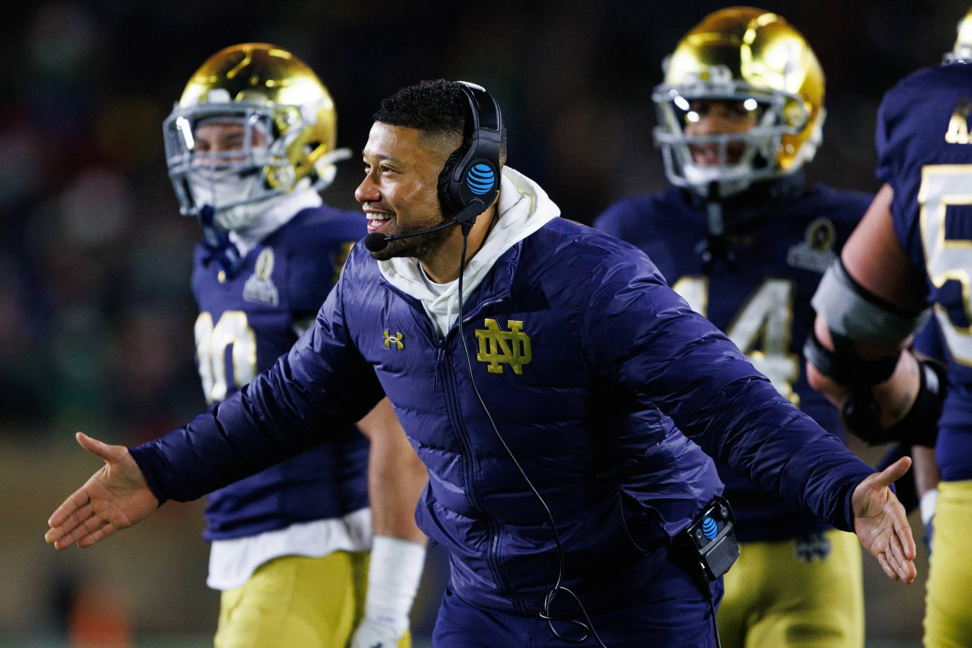 Marcus Freeman's Inspiring Leadership Shines Amidst Notre Dame's Challenges