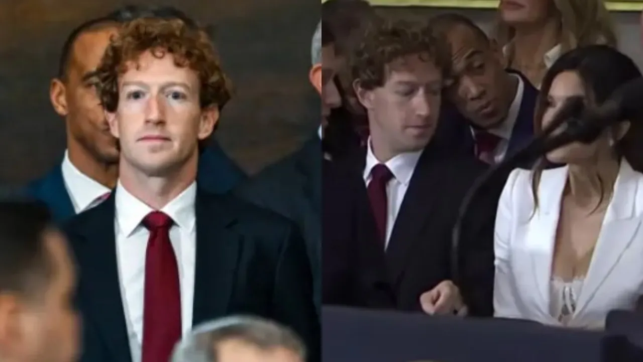 Mark Zuckerberg's Viral Moment: The Stare That Stole the Inauguration Spotlight