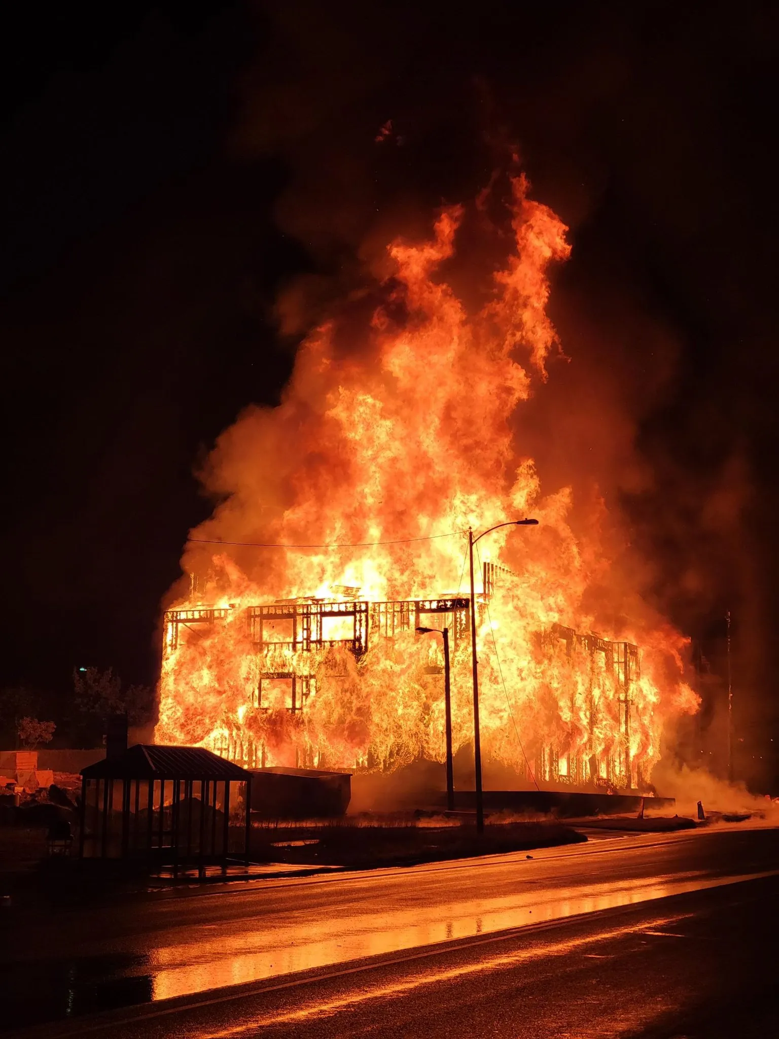 Massive Blaze Erupts at Ogden Construction Site: What You Need to Know!