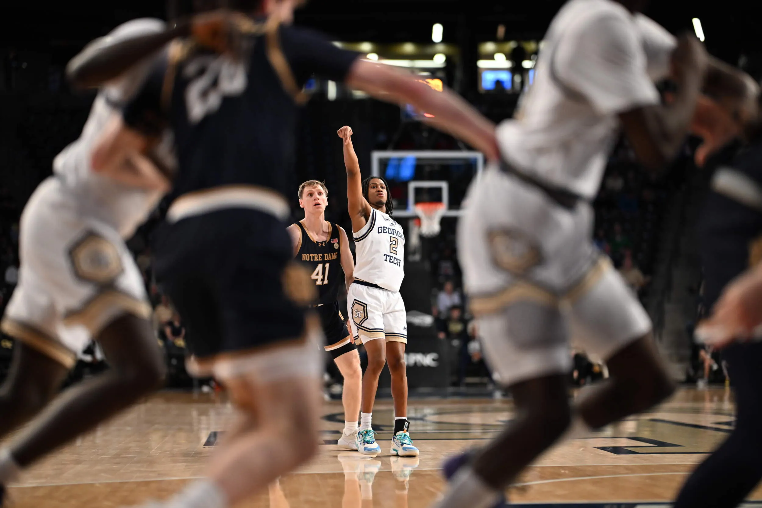 Notre Dame's Dramatic Comeback Stuns Georgia Tech in Thrilling 71-68 Clash