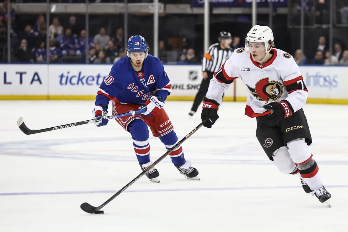 Rangers Dominate Senators: A 5-0 Blowout on Broadway!