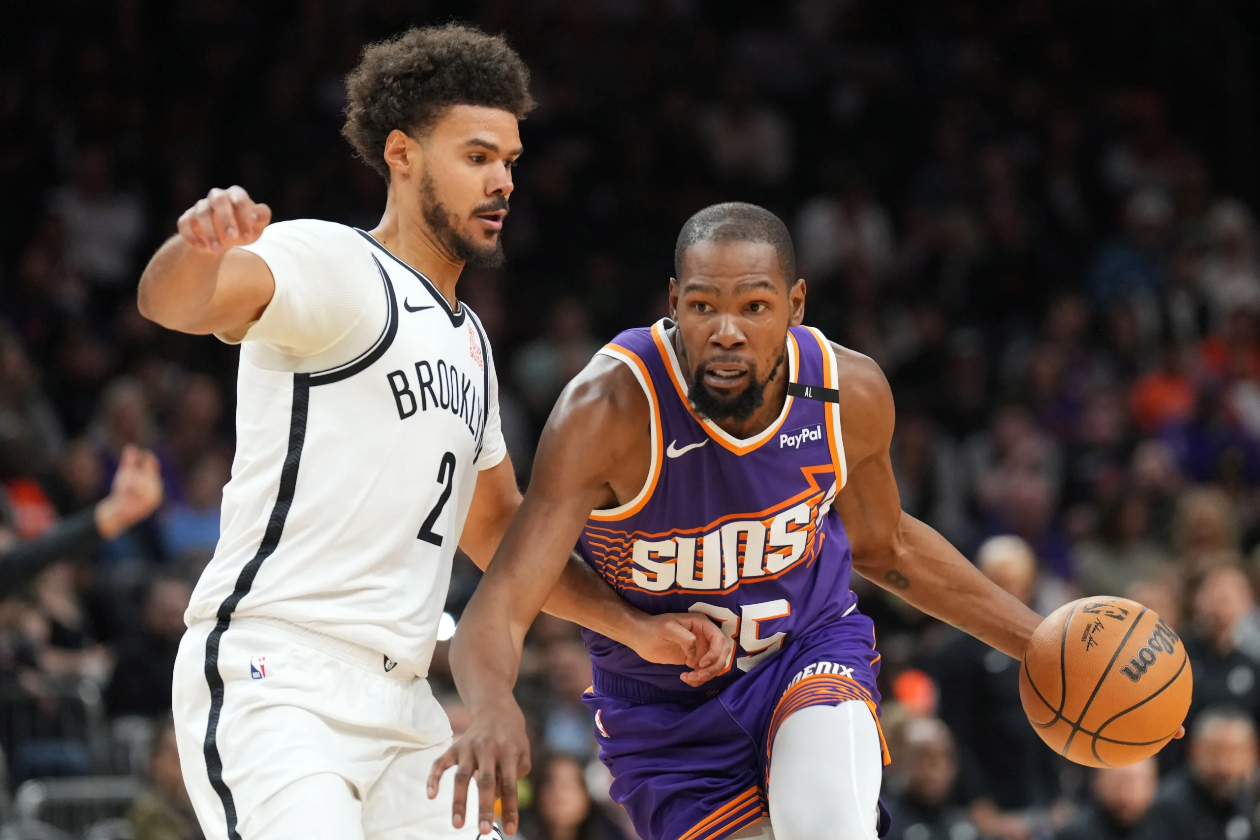 Suns Shine Bright: Booker and Durant Dominate Nets in Thrilling Showdown