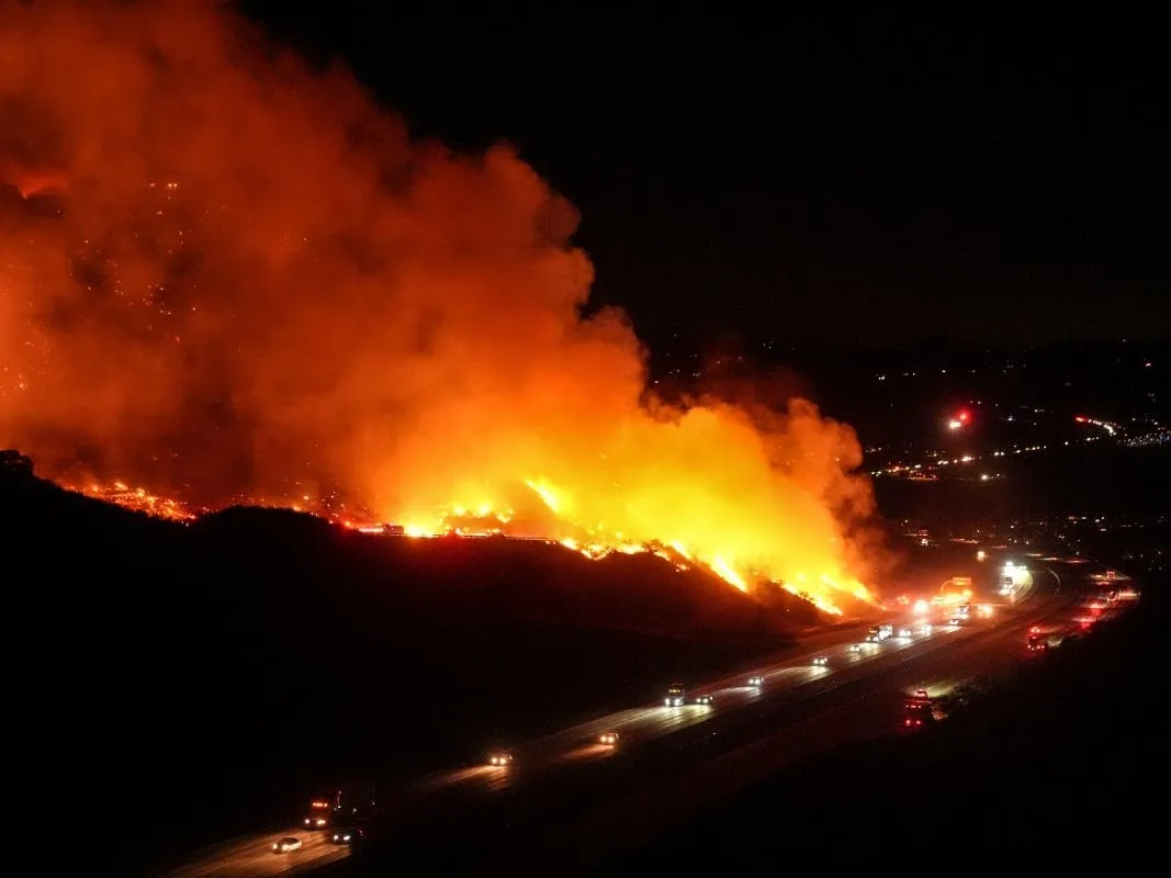 Urgent Evacuations as Lilac Fire Rages in San Diego County!