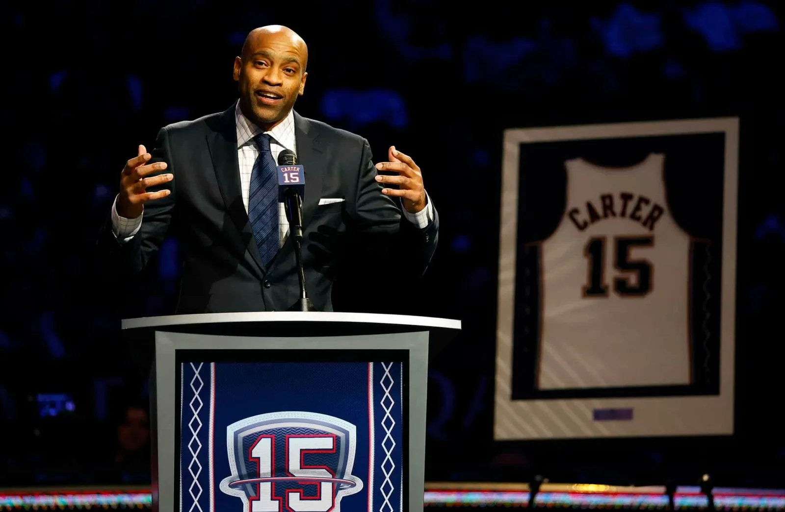 Vince Carter's No. 15 Jersey Retired: A Legendary Tribute to a Basketball Icon