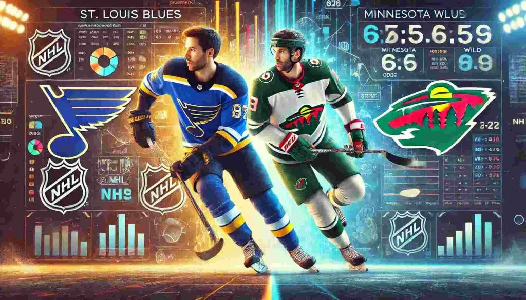 Wild vs. Blues: Can St. Louis End Minnesota's Undefeated Streak?