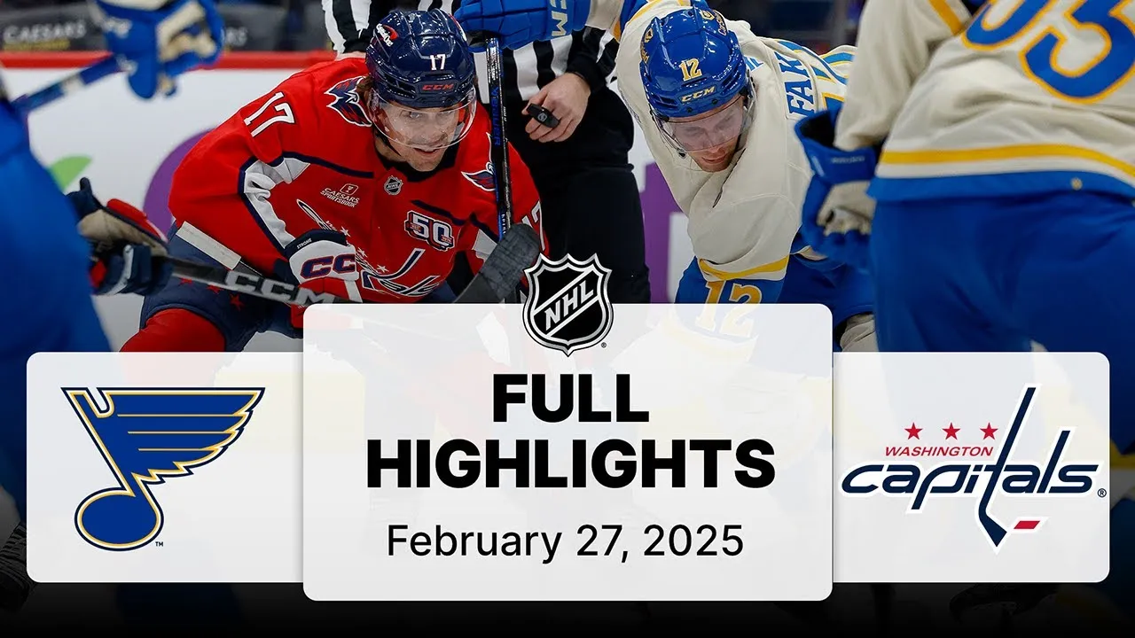 Blues vs. Capitals: A Clash of Titans in the NHL Tonight!