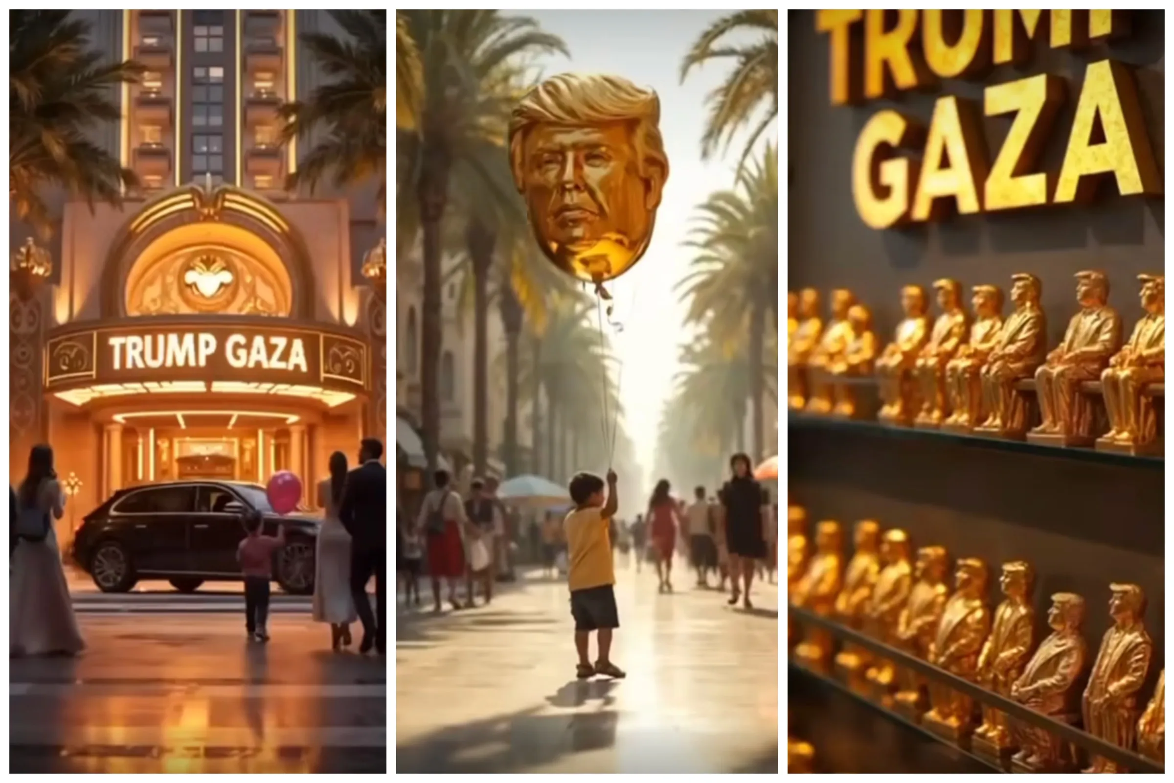 Trump's Controversial AI Video: A Glitzy Vision for Gaza Unveiled!