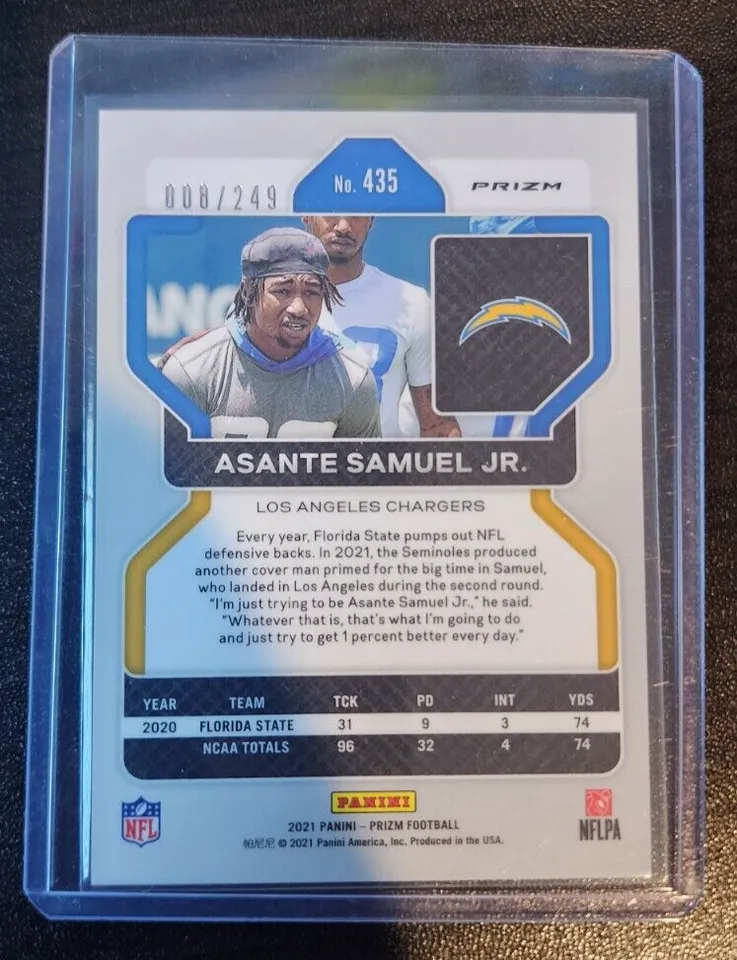 Asante Samuel Jr.: The Cornerback Everyone's Talking About This Free Agency Season!