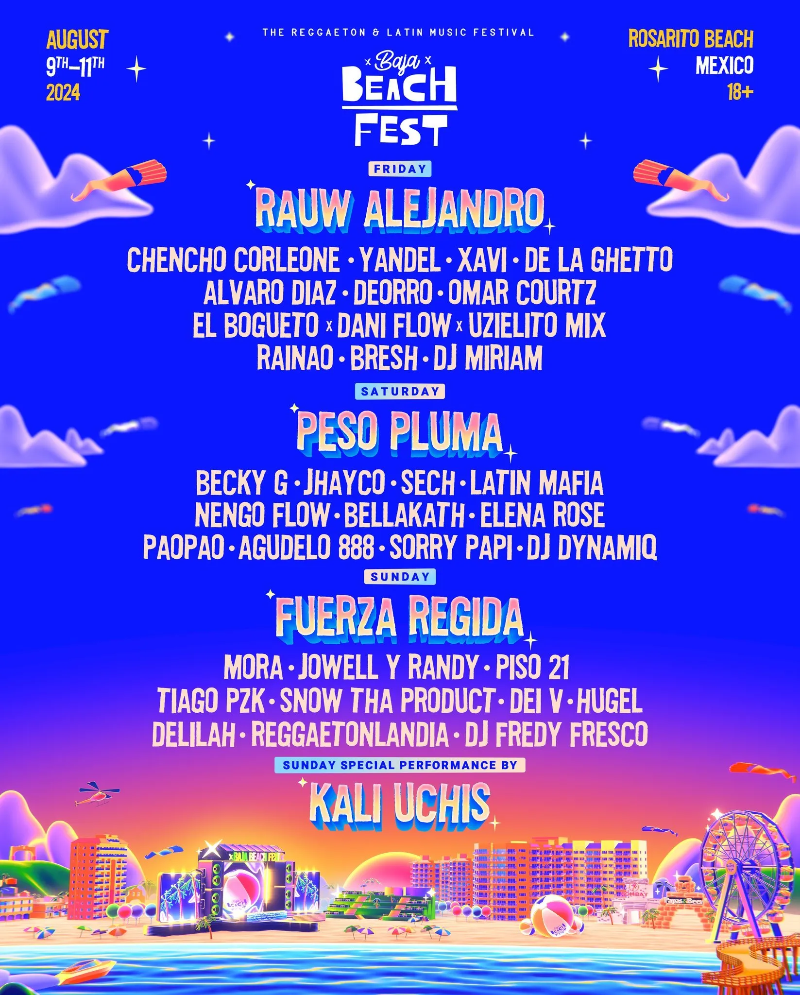 Baja Beach Fest 2025: Get Ready for the Ultimate Reggaeton Party in Rosarito!