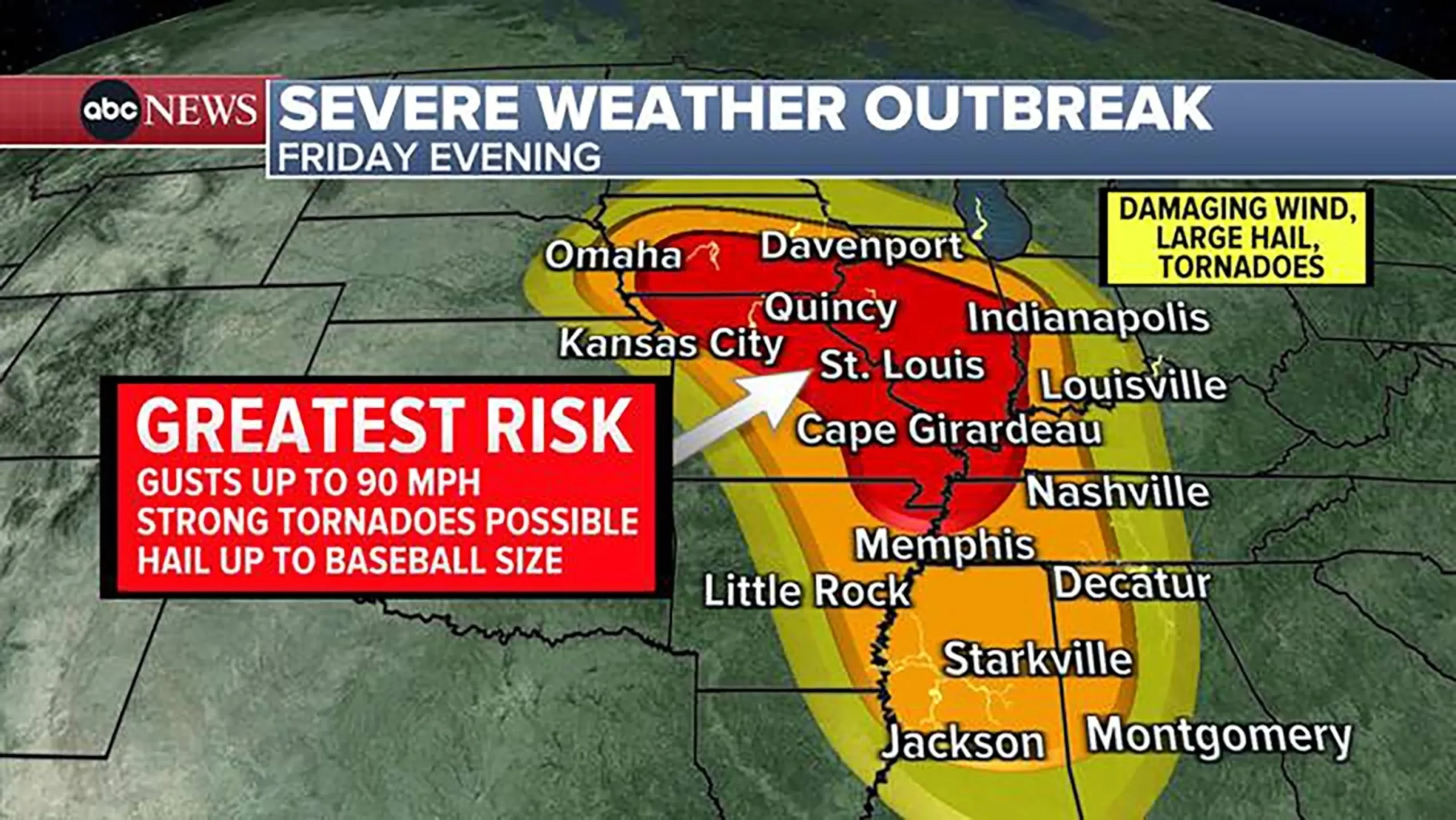 Brace for Impact: Tornadoes Threaten Millions as Severe Weather Strikes!