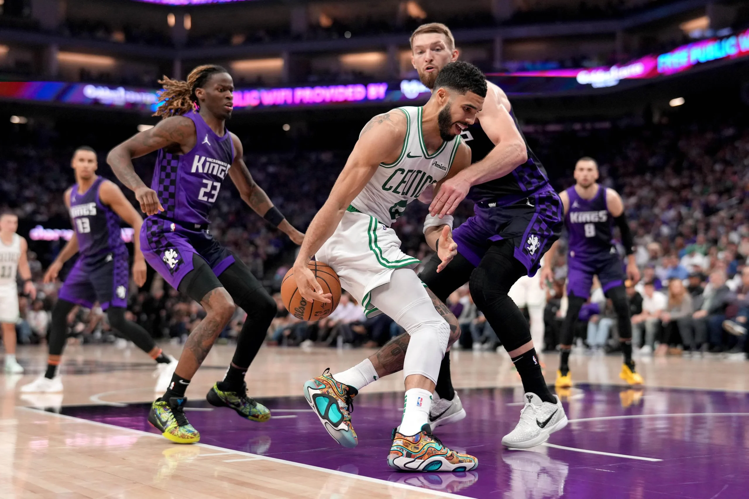 Celtics Dominate Kings 113-95, Tatum's Injury Raises Concerns