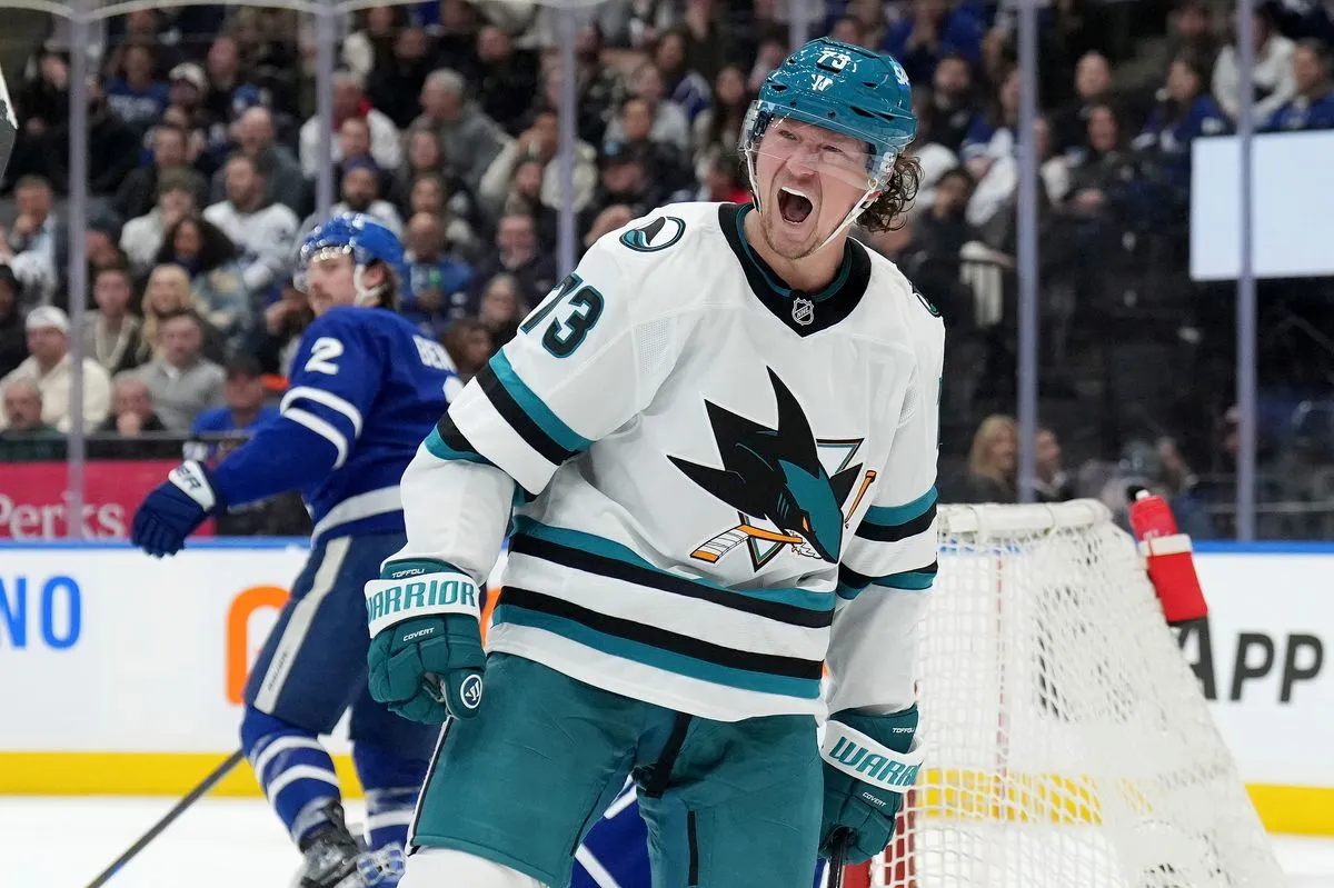 Collin Graf: The Rising Star of College Hockey Shocks Fans with New Sharks Deal!