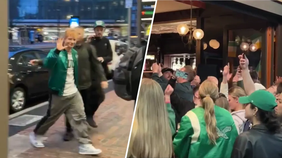 Ed Sheeran Stuns Boston with Surprise Bar Performance!