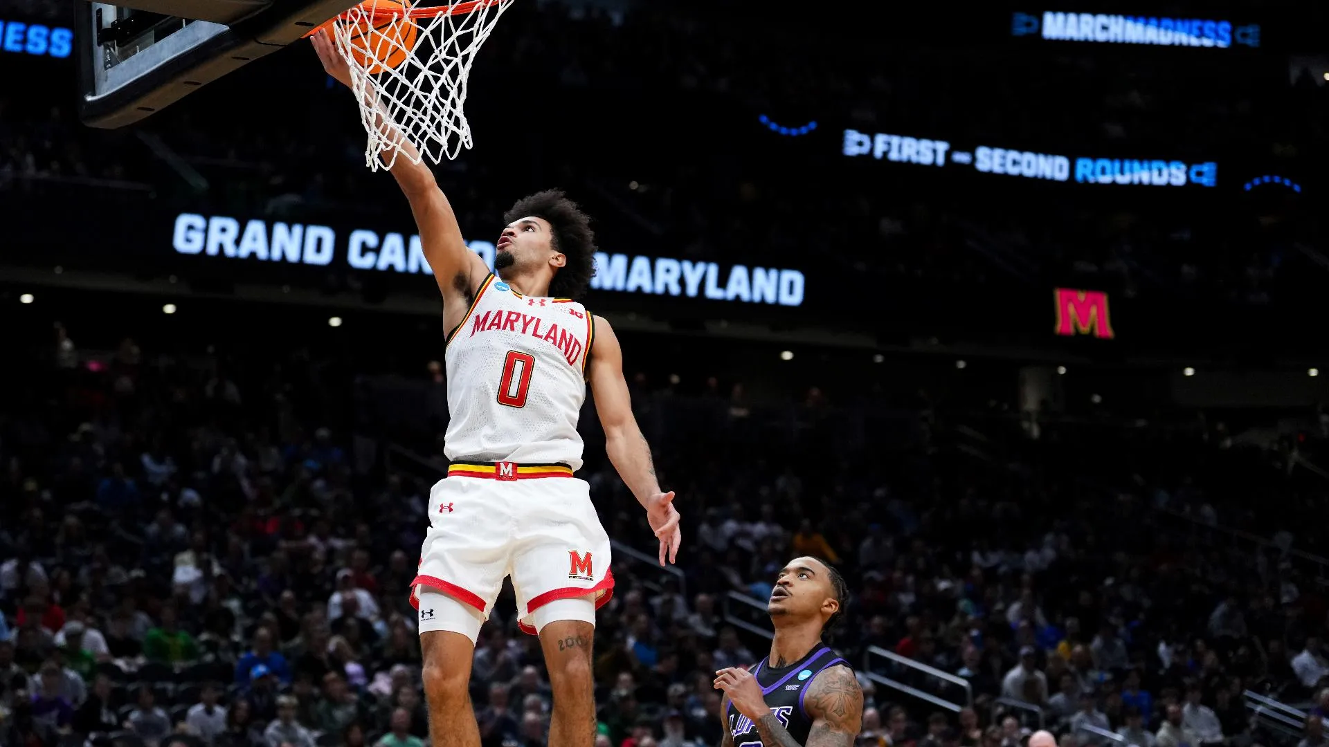 Julian Reese Shines as Maryland Dominates Grand Canyon 81-49 in March Madness Showdown!