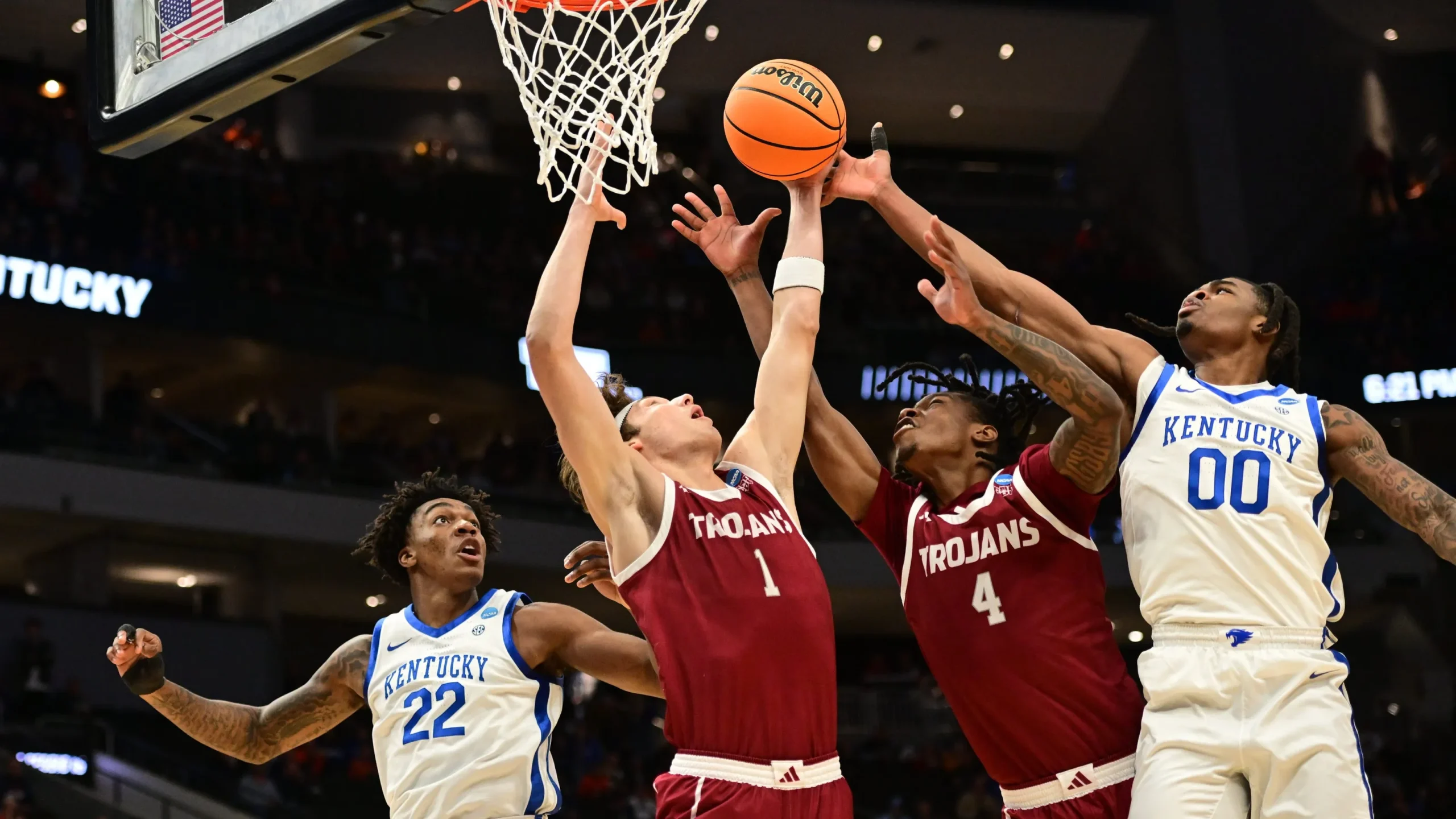 Kentucky's Dominance: Troy Falls in NCAA Tournament Showdown!