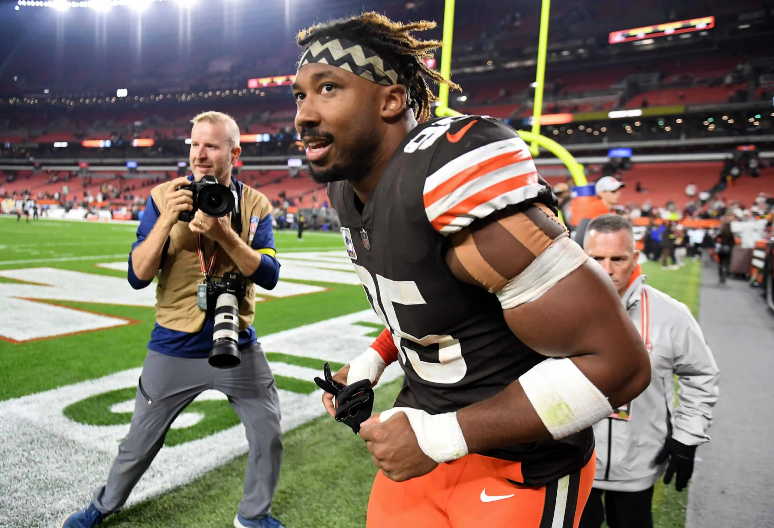 Myles Garrett's Shocking New Deal: Record-Breaking Contract with the Browns!