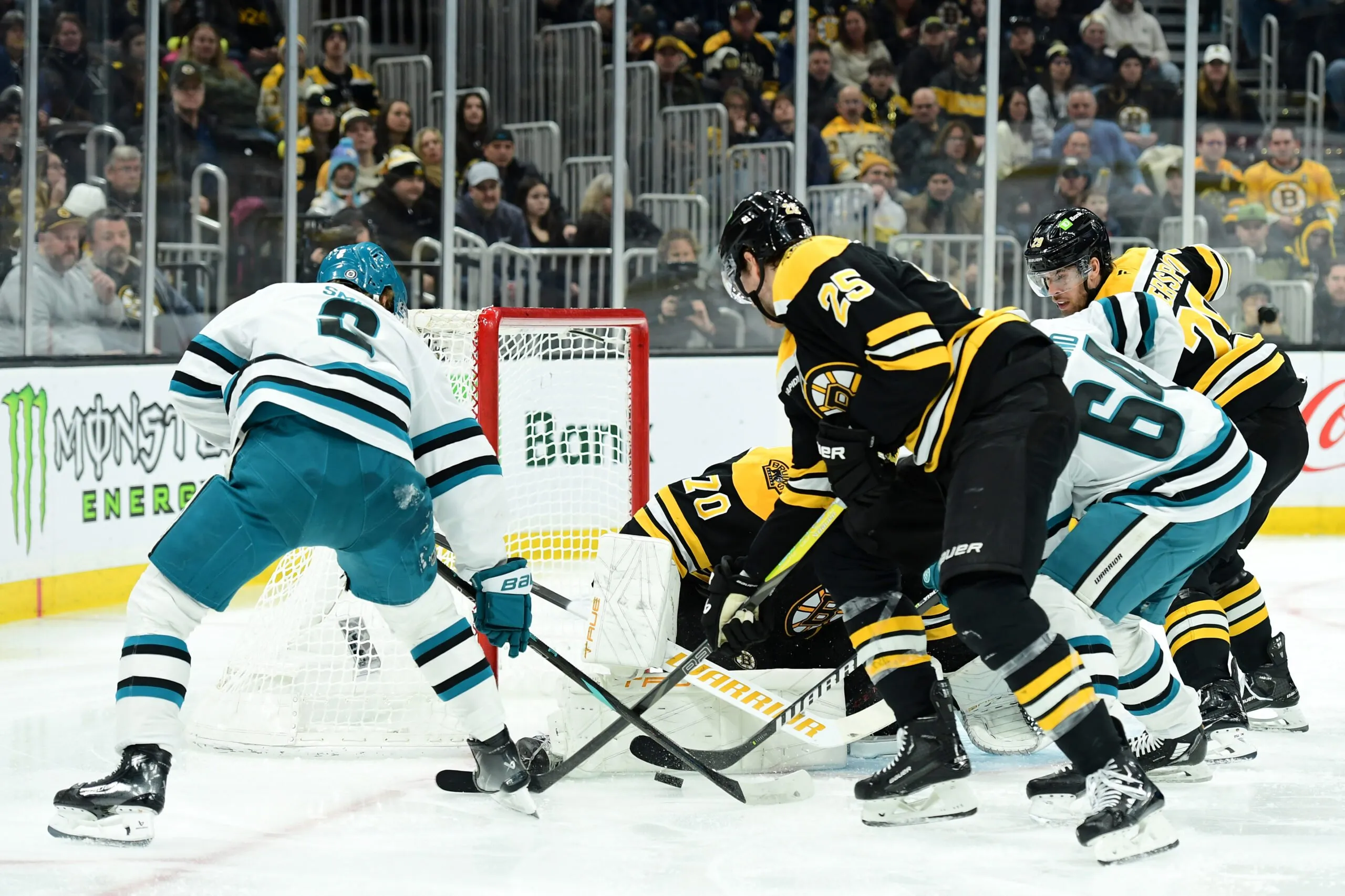 Sharks Stun Bruins with Late Heroics: A 3-1 Upset in San Jose!