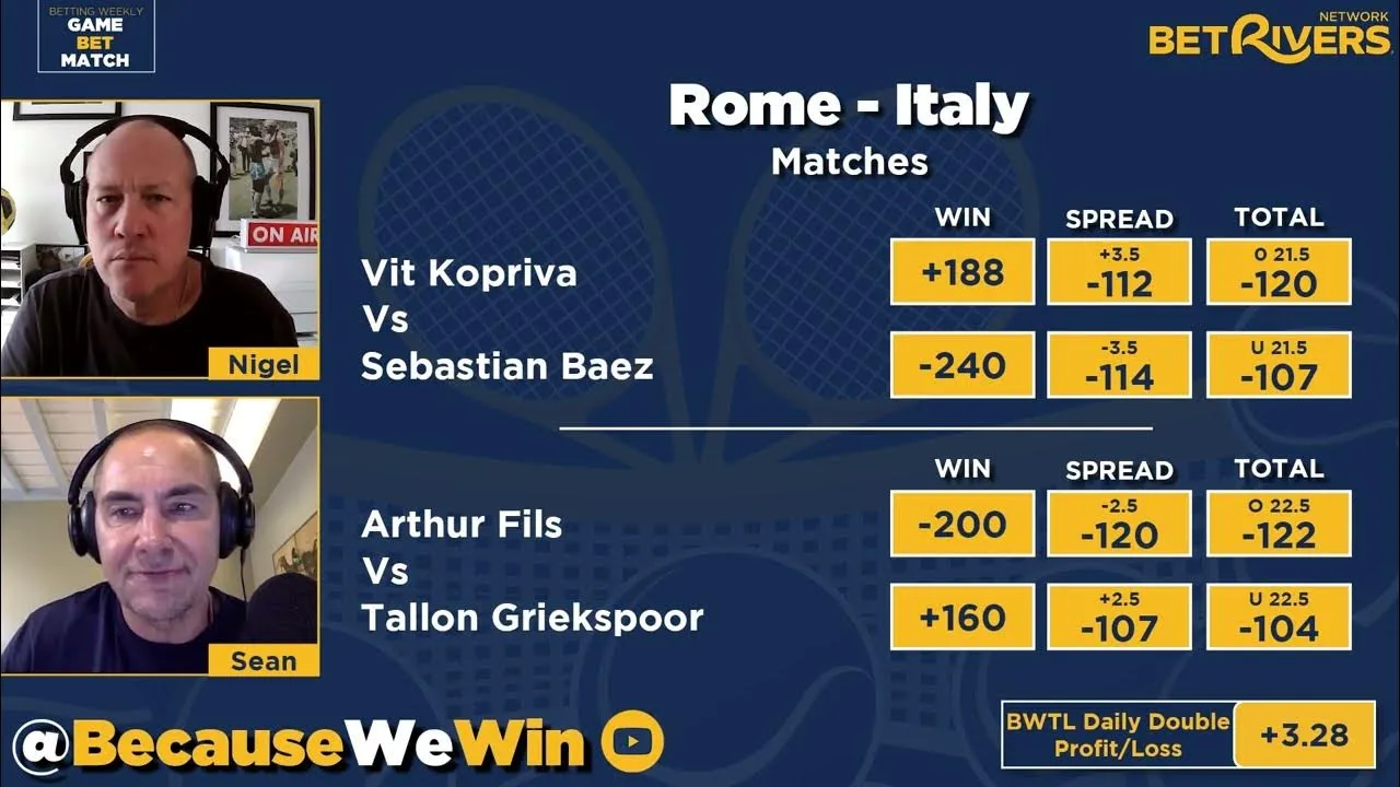 American Stars Shine Bright at the ATP Rome: A Tennis Showdown You Can't Miss!