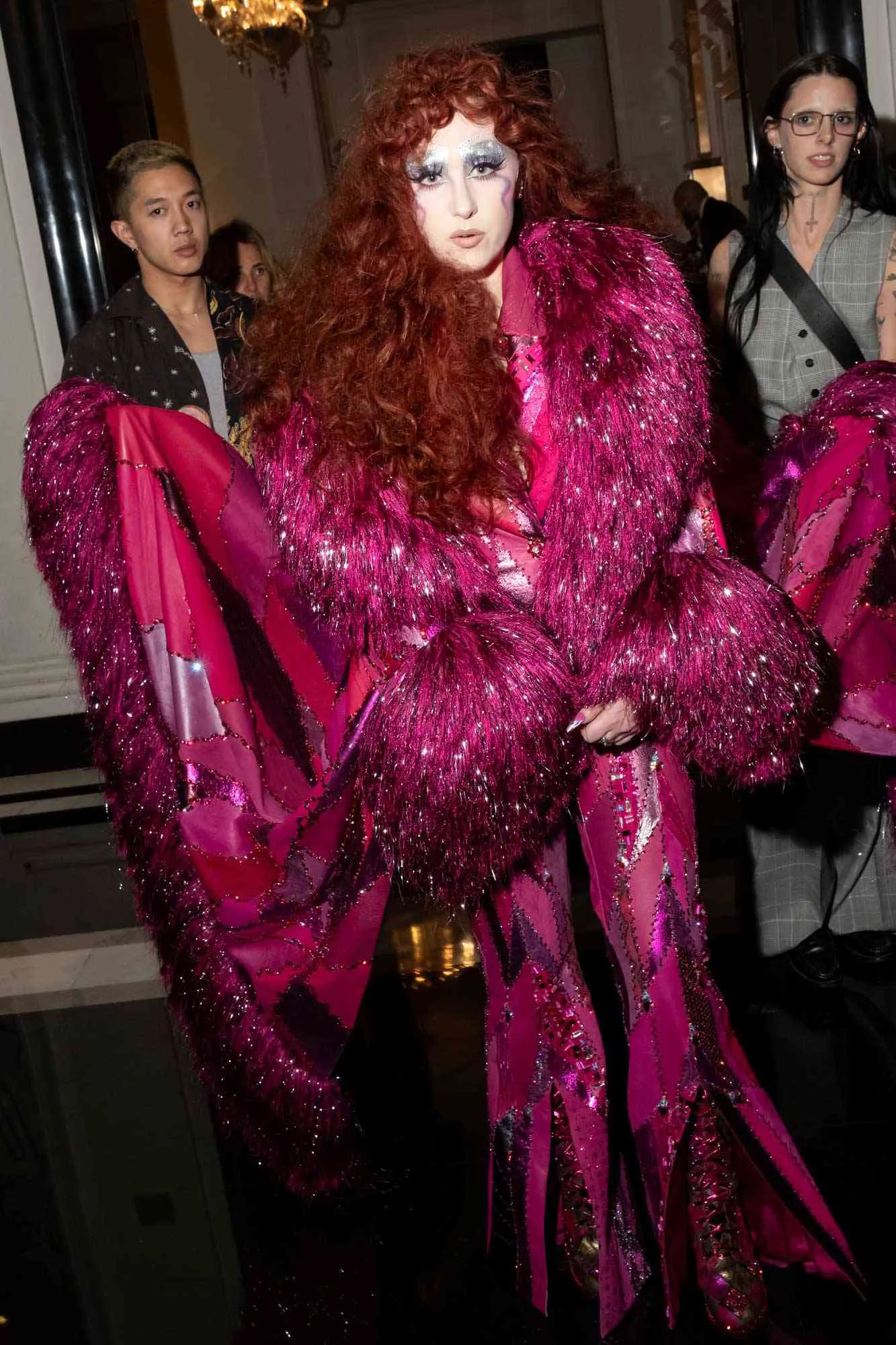 Chappell Roan Stuns at Met Gala 2025 with Dazzling Pink Pony Club Look!