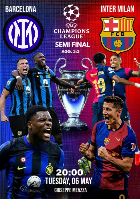 Inter Milan Shocks Barcelona: A Thrilling Champions League Showdown Ends in Heartbreak