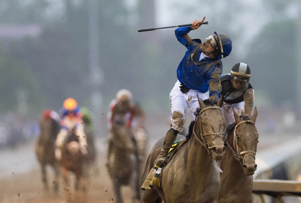 Kentucky Derby Jockey Hit with $62K Fine for Whip Violations!