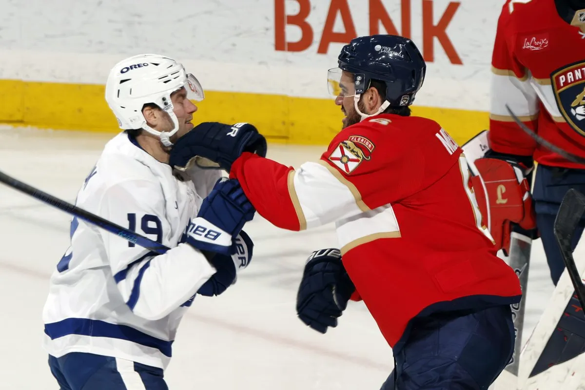 Maple Leafs Edge Panthers in Thrilling Game 1 Showdown!