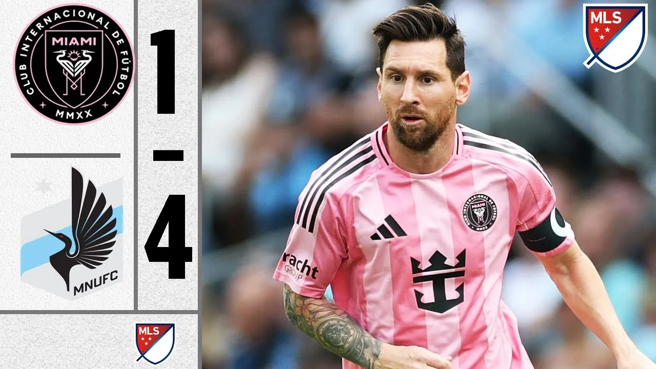 Messi's Magic Fades as Inter Miami Falls to Minnesota United in Shocking Defeat