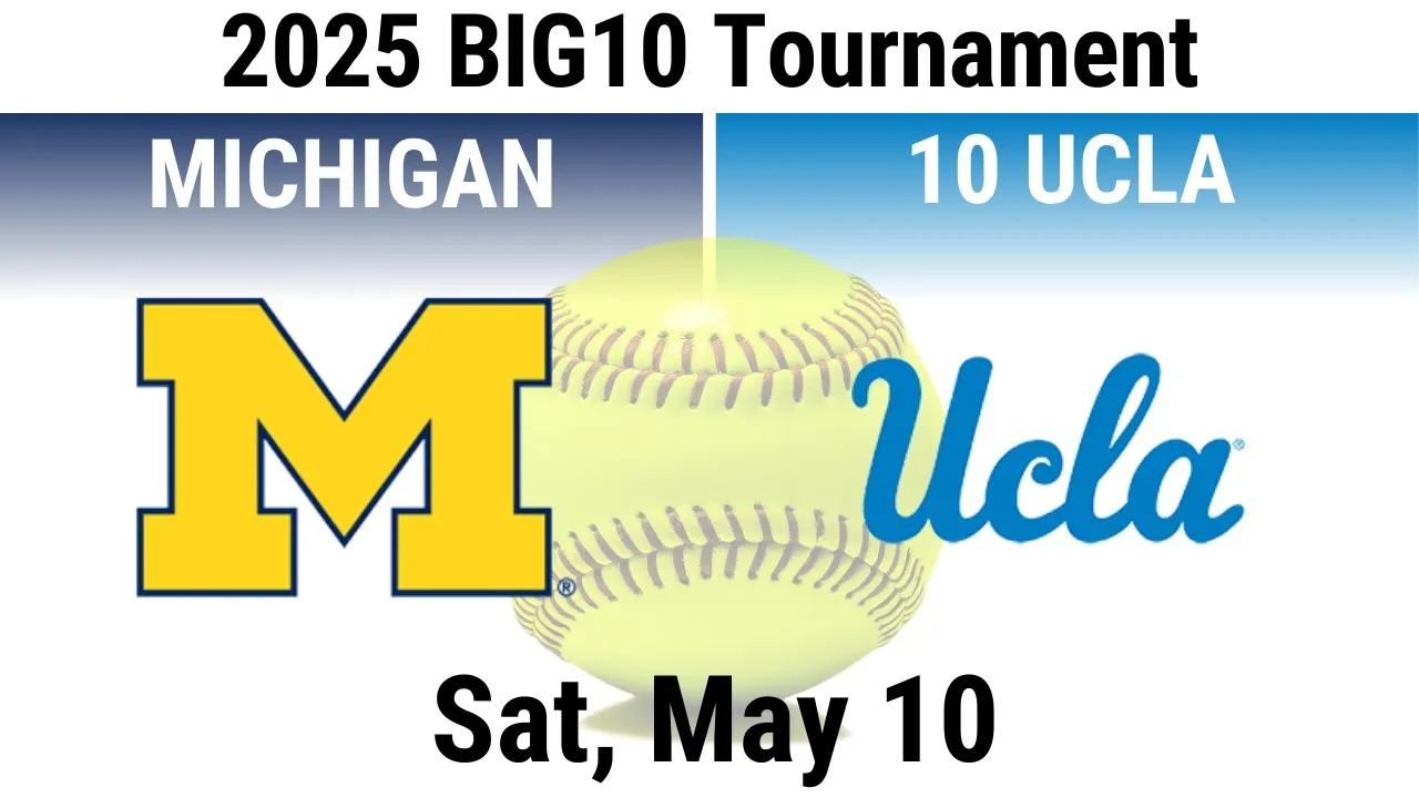 Michigan Softball Shines Bright: A Journey to the Big Ten Championship!