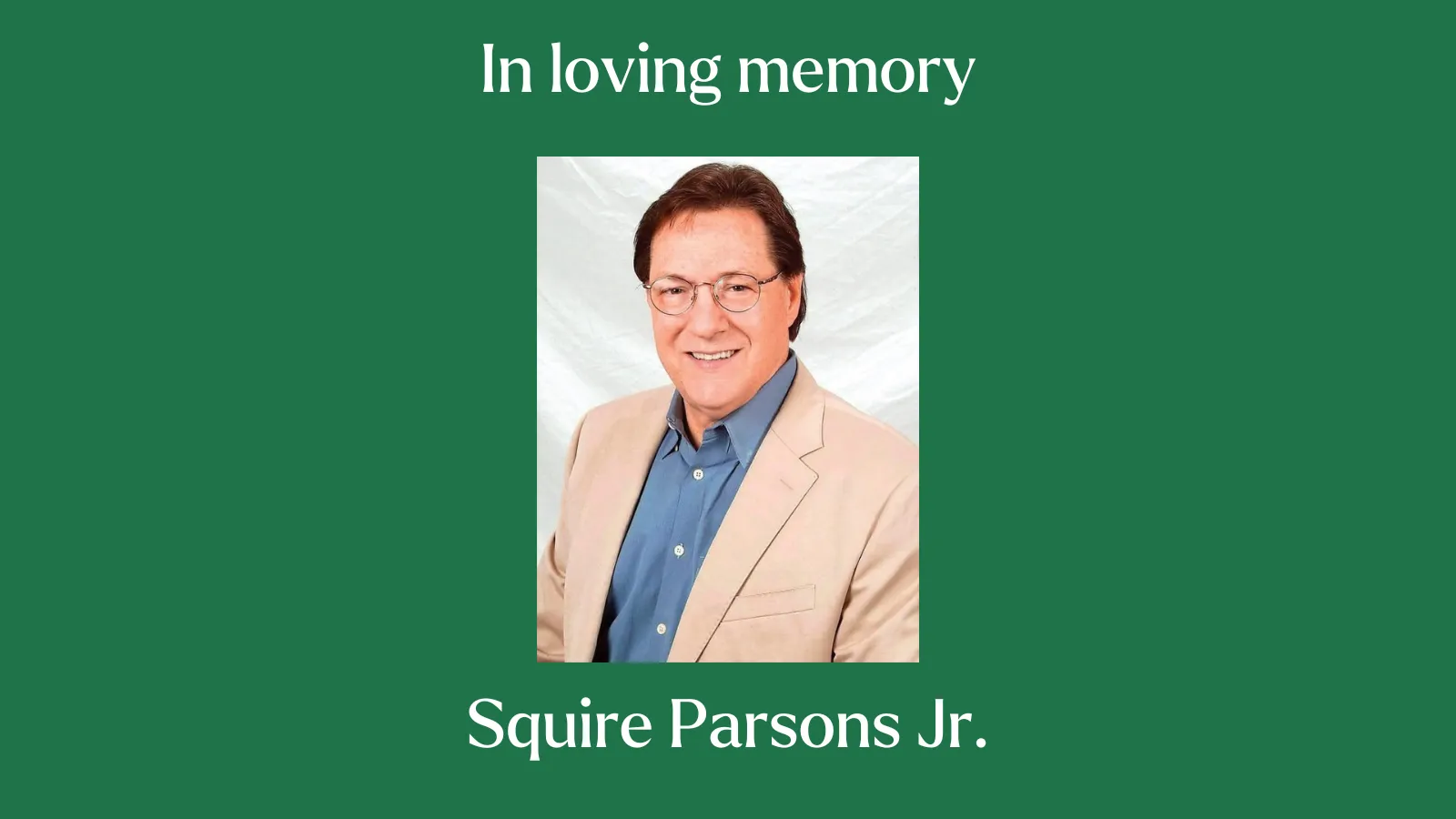 Remembering Squire Parsons: A Tribute to a Musical Legend