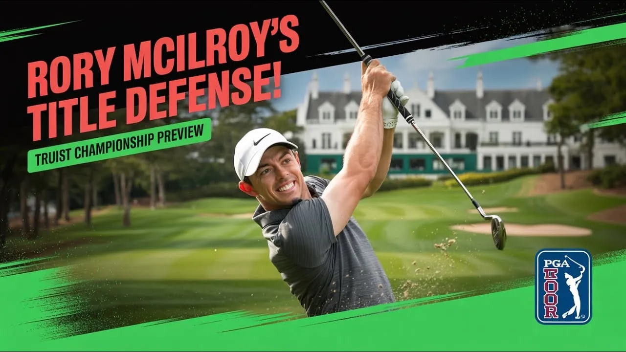 Rory McIlroy's Quest for Glory: Can He Defend His Title at the 2025 Truist Championship?