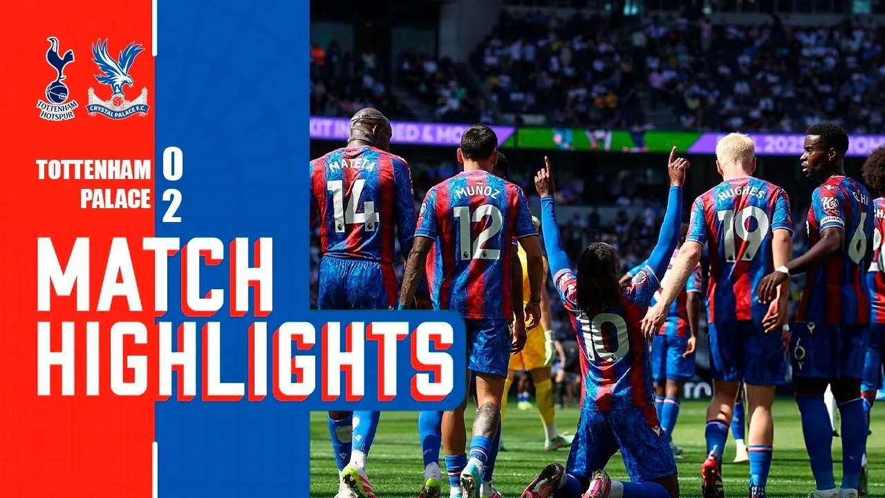 Spurs Stumble Again: Crystal Palace's Eze Shines in 2-0 Triumph