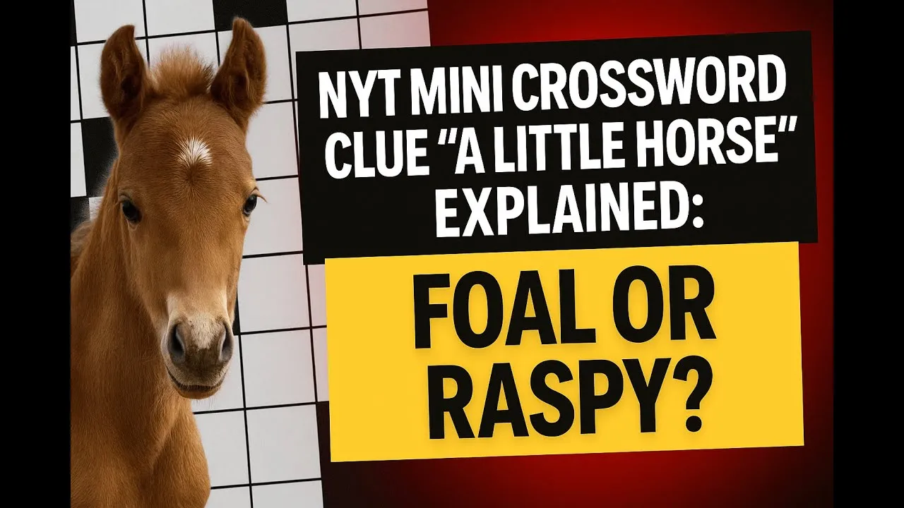 The Adorable Rise of 'A Little Horse': Why Everyone's Talking About This NYT Trend!