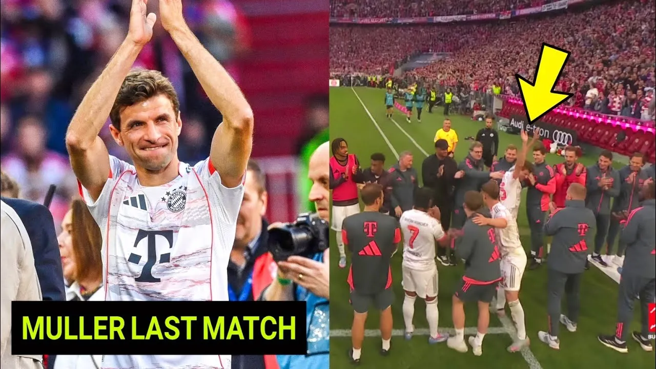 Thomas Müller Bids Emotional Farewell: A Legend's Last Dance at Bayern Munich